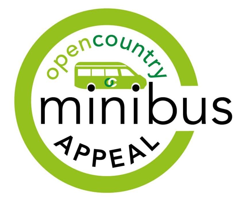 Open Country minibus appeal logo